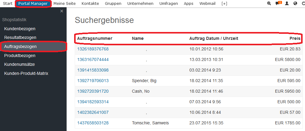 Shopstatistiken 6